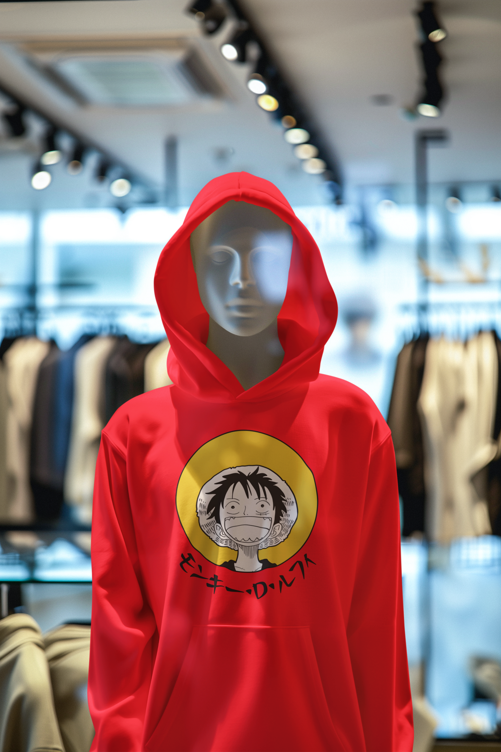 Otaku Origins Luffy Fan art Hoodie